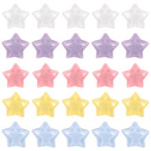 30 chinchetas estrella para tablón, , pared, notas, aula y oficina