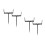 4 Pcs Adjustable Downspout Extension Bracket For 2-4 In Gutters Black 9