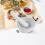One Set Ceramic Mortar And Pestle For Kitchen Use 7
