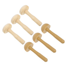 Mushroom Roller Hout Kunststof 6 Stuks 4,9x1,8x1,8 Inch