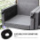 Raindrops Platte Stroken Synthetisch Rattan Voor Doe-Het- 9