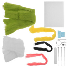 1 Set Wollen Kit Vilten Creatief Materiaal Creatieve Toebehoren