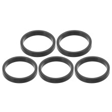 Raindrops Headset Afstandhouders Zwart 5 1,34x1,34x0,20 Inch