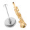 1 Set Mini Saxofoon Model Met Figuur En Decor 9