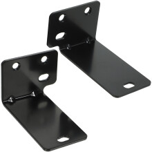 Raindrops Wandmontageplank Soundbar Houder Zwart 1 Set 9X6,1 Cm