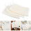 Exfoliërende Wasdoek Bad Doek Beige 3-Pack 4
