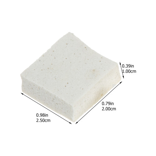 10Pièces Sourdine Éponge Blanche Pour Erhu - Suppression Facile 1