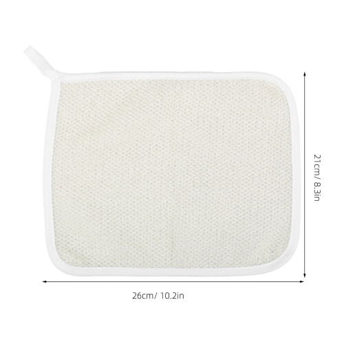 Exfoliërende Wasdoek Bad Doek Beige 3-Pack 1