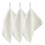 Exfoliërende Wasdoek Bad Doek Beige 3-Pack 5