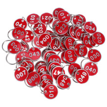 50 Metalen Cijferlabels 1-50 Voor Ordenen En Identificeren