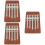 3 Stuks 5-Toon Duim Piano Kalimba 8