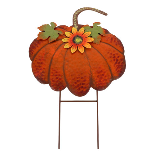 Pumpkin Stake Decoration For Yard And Lawn Use 2