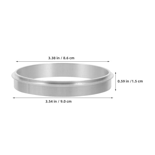 4Pcs 90Mm Aluminum Cup Sealer Ring For Bubble Tea Machines 2