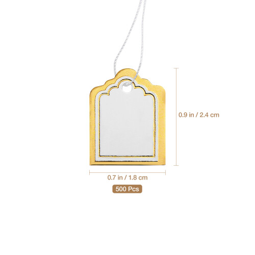 Tags Stickers String Sieradenlabel Kleding Oorbellen 1