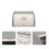 Brotbehälter Metall Desktop Eckenbrotbox 11