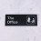 2 Acryl Logo Schilder Büro Personal 8