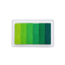 1Stk -Stempelkissen Stempel Partner 6-Farben Verlauf
