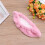 2 Paar Kinder Schlittschuhüberzieher Plüsch, Handtuch, Hellrosa, M 5