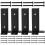 Fence Post Bracket 4 5,1 X 3,5 X 2,0 Zoll 1