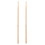 2Pcs 7A Musical Instrument Practicing Drumsticks Beige 1