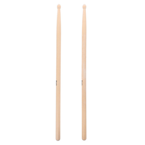 2Pcs 7A Musical Instrument Practicing Drumsticks Beige