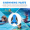 Schwimm-Float-Board A-Design Schwimmboard ( Zufällig) 6