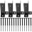Fence Post Bracket 4 5,1 X 3,5 X 2,0 Zoll 10