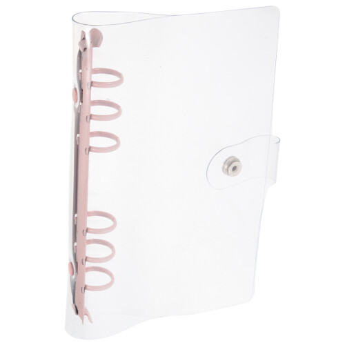 Binder Cover Mit Schnappverschluss Transparente Nachfüllbare Hülle 2