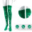 3 Paar - St. Patrick's Day Strümpfe Langstutzen 7