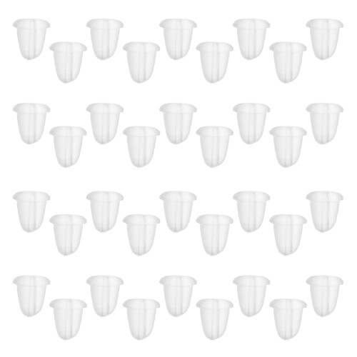 100 Silikon Ohrringverschlüsse Für DIY Ohrringstecker