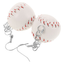 1 Paar 3D Baseball Ohrringe Ball Ohrringe Schmuck Für