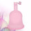 Silikon Menstruationscup Wiederverwendbar Undichtfrei Recycelbar Pink 5