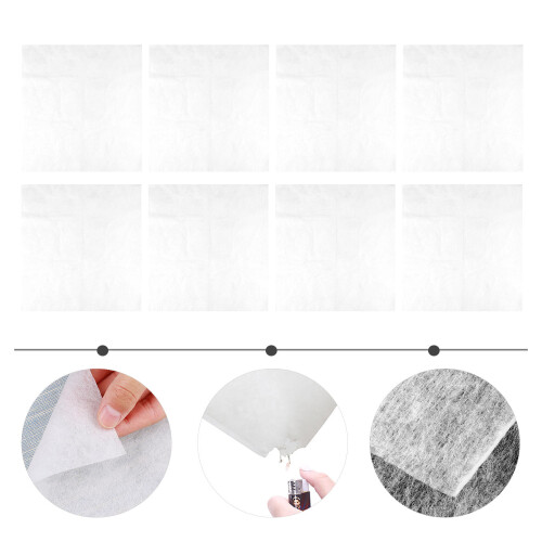 36St Universeel Wit Keuken Filterpapier Non-Woven Tegen 1