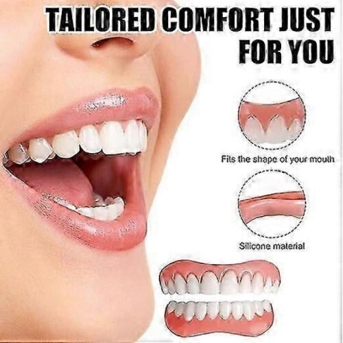 (1pc) Denture Silicone Lining Silicone Fit Denture Silicone Reline Kit Denture Prosthesis Complete Denture Suitable For Silicone Dentures 2