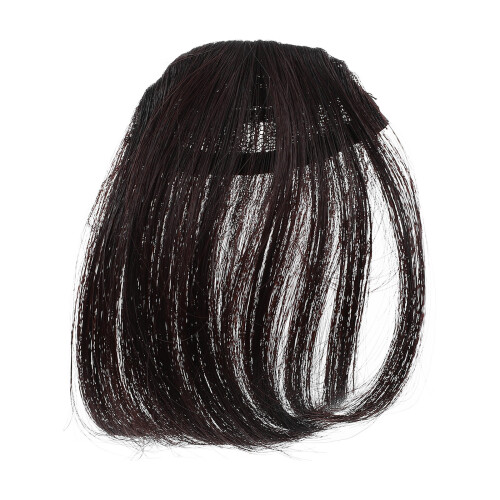 Fashion Einteilige Einhakbare Haarsträhnen Dunkelbraun 2