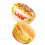 2Stk Simulation Burger Pu Für Backen Fotografie 1