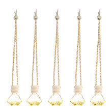 5pcs 8ml car hanging perfume aromatherapy diffuser for essential oils