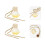 5pcs 8ml car hanging perfume aromatherapy diffuser for essential oils 7