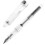 1Stylo Plume Rechargeable Argenté Design Transparent Pratique Portable 7