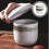 Keramik Eintopftopf Suppentopf Dampfbehälter Eiercreme Topf 8