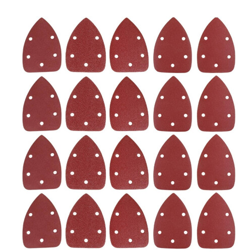 25Pièces Papier À Poncer Flocké Robuste Usage 1