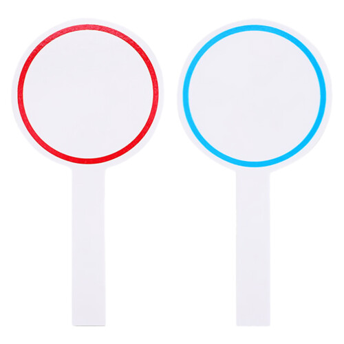 2Stk Handheld Whiteboard Für Abwischbare Auktionsspiele 2