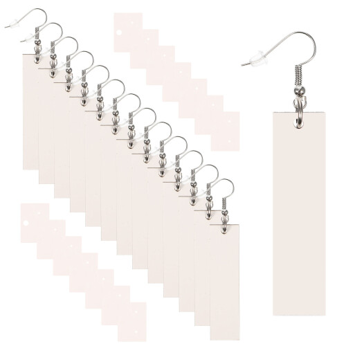 1Set Oorbellen Blanks Voor DIY Sublimatie