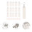 1Set Oorbellen Blanks Voor DIY Sublimatie 9
