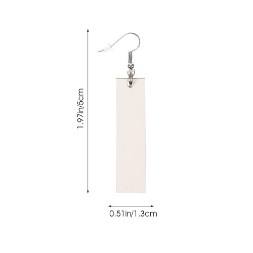 1Set Oorbellen Blanks Voor DIY Sublimatie 2