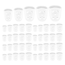 50 Silikon Fingerschützer Für Gitarre, Bass, Ukulele, Guzheng