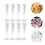 8Stk. Kunststoff Sektflöten 180 Ml 4