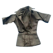1/6 Scale Women's Jumpsuit, Handmade Doll Apparel, Cosplay Miniature Custom Outfit for 12-Inch Doll