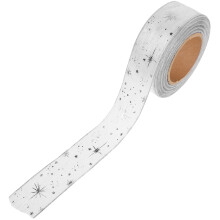 Wired Ribbon Weiß Nylonband Für Geschenkverpackung 1 Rolle