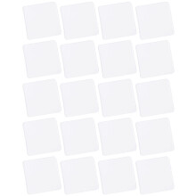 20 St Tape Sticker Weiß PVC Acryl Für Unsichtbare Verklebung Auto